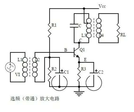 選頻(帶通)放大電路